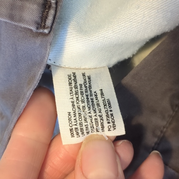 Club Monaco DARK GRAY Davis Slim For Corton Chino - Picture 6 of 6